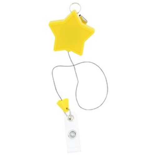 Star Label Badge Holder with Lanyard