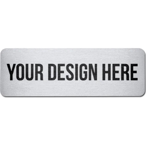 Logo Metal Name Badges