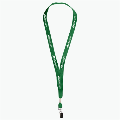 Swivel Bulldog Clip Ply Cotton Lanyard