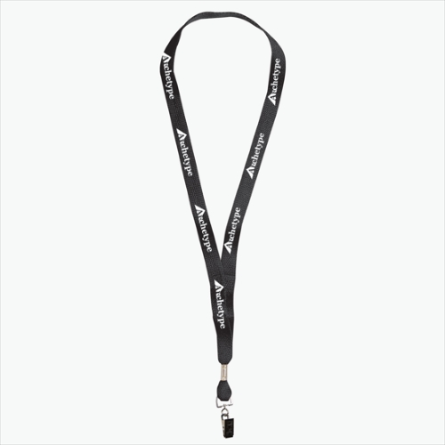 Swivel Bulldog Clip Ply Cotton Lanyard