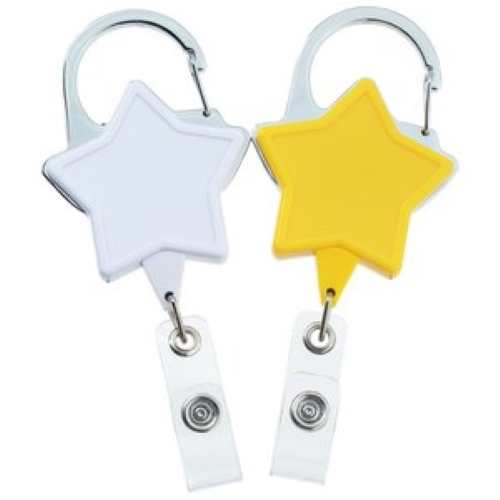 Star Heavy Duty Clip On Retractable Badge Holder