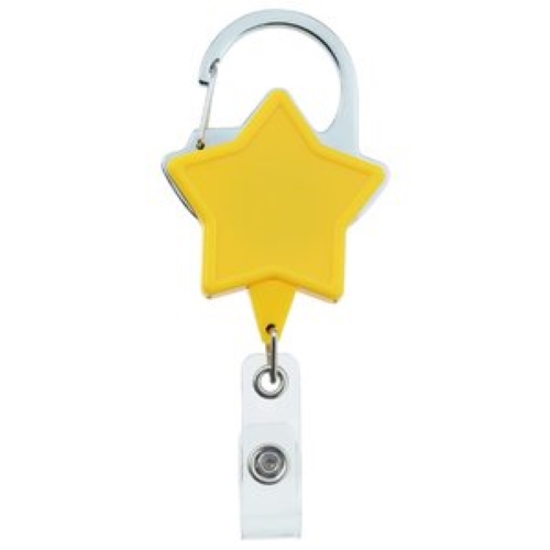 Star Heavy Duty Clip On Retractable Badge Holder