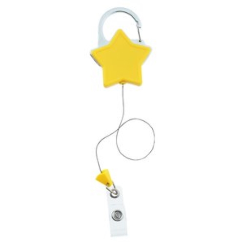 Star Heavy Duty Clip On Retractable Badge Holder