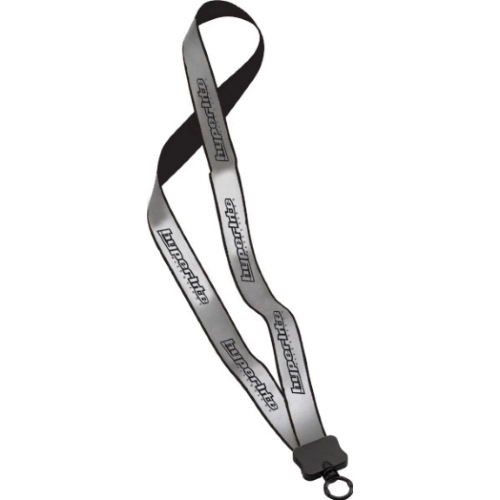 Reflective Polyester Custom Lanyard w/ O-Ring