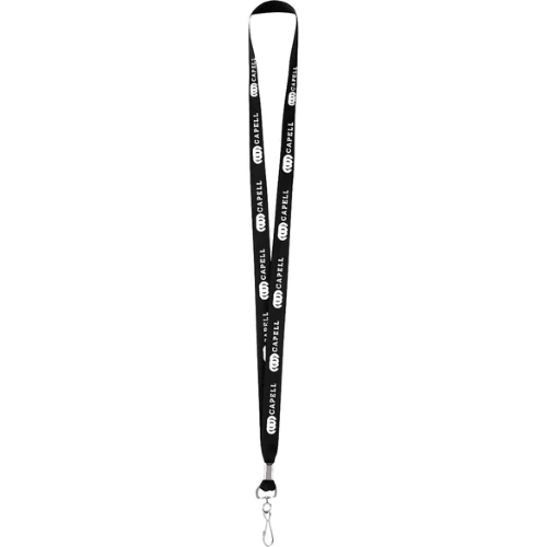 Advertising Polyester Lanyards with J-Hook