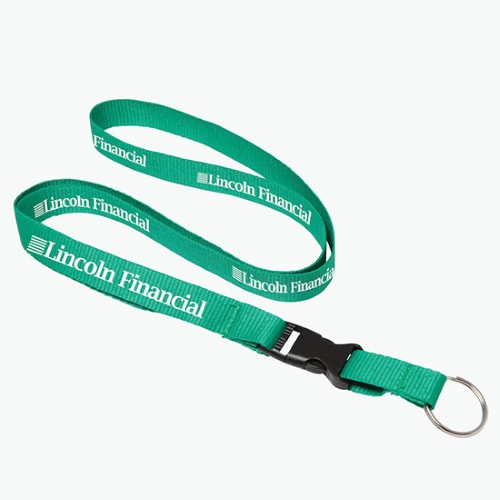 Buckle Release Polyester Lanyard