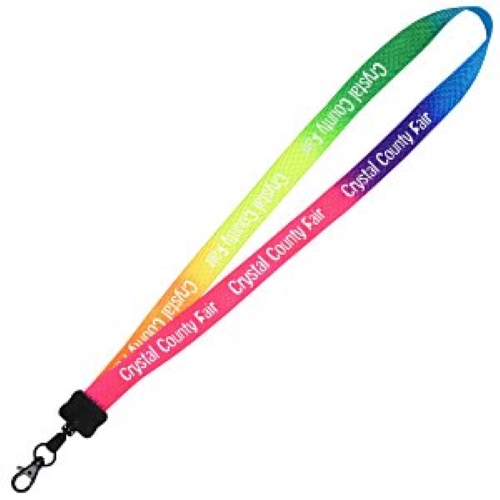 Tie-Dye Multicolor Lanyard