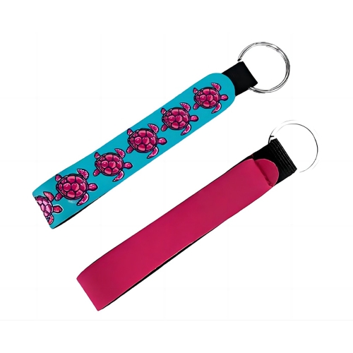 Neoprene Wristlet Keychain