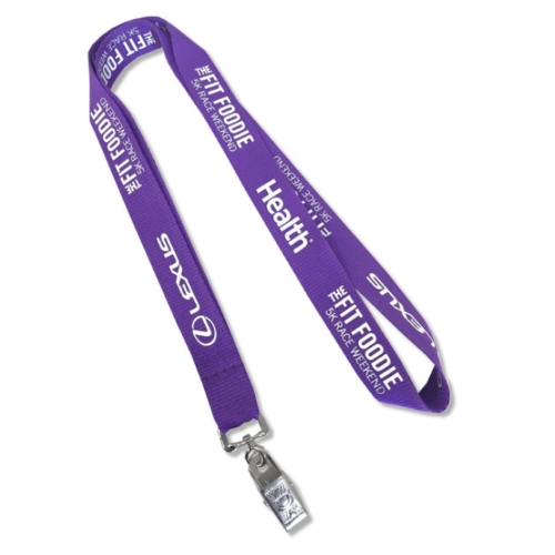 Screen-Printed Polyester Lanyard