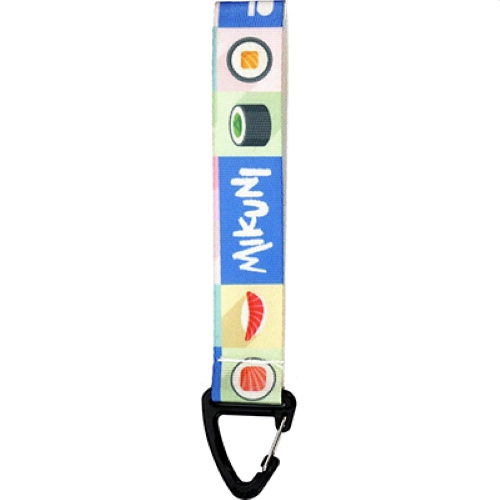 Full Color Spring Clip Wrist Lanyards