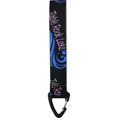 Full Color Spring Clip Wrist Lanyards