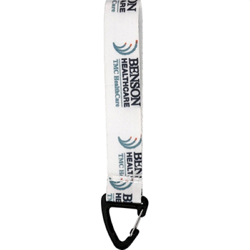 Full Color Spring Clip Wrist Lanyards