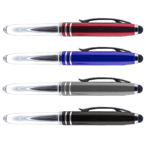 Cabello Metallic LED Stylus Pen-Full Color