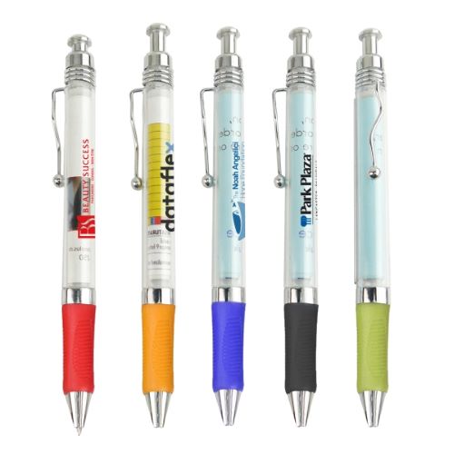 Plastic Click Banner Pen