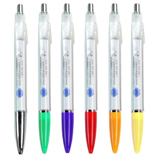 Silver Tip Banner Pen