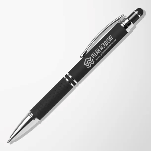 Engraved Diamond Stylus Gel Pen