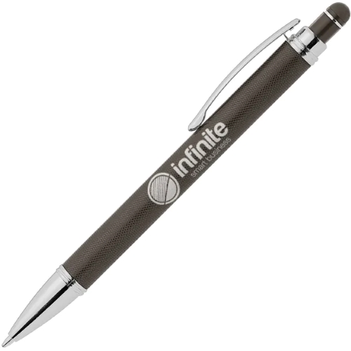 Engraved Textured Diamond Stylus Pen