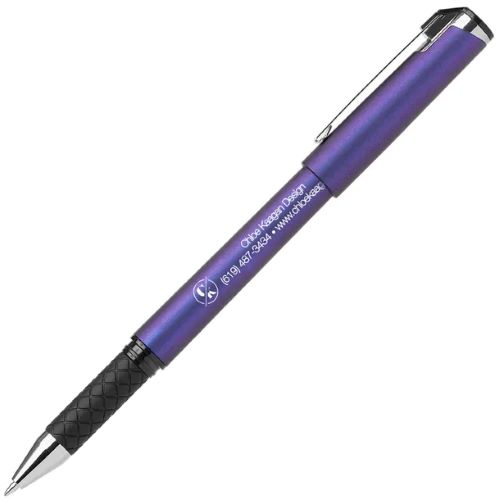 Iridescent Soft Touch Hughes Gel Pen