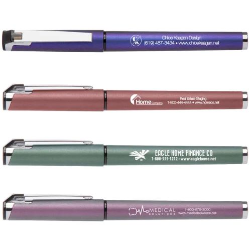 Iridescent Soft Touch Hughes Gel Pen