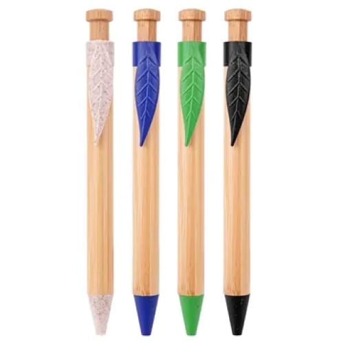 Retractable Wheat Straw Eco-Pen