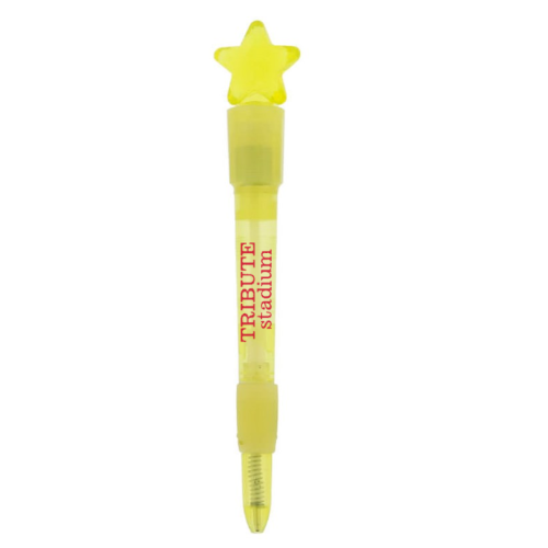 Light Up Star Topper Pen