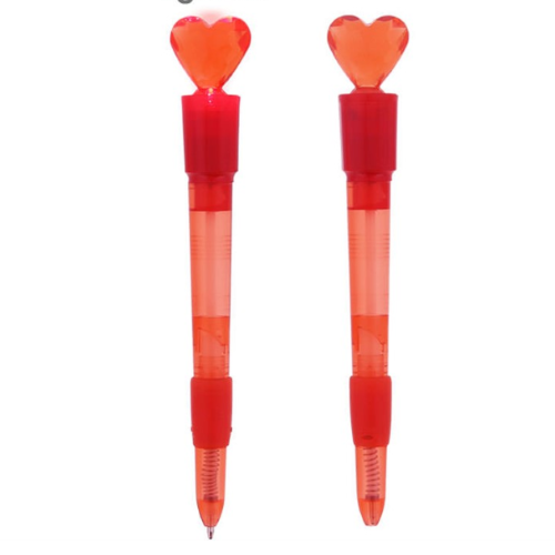 Light Up Heart Topper Pen