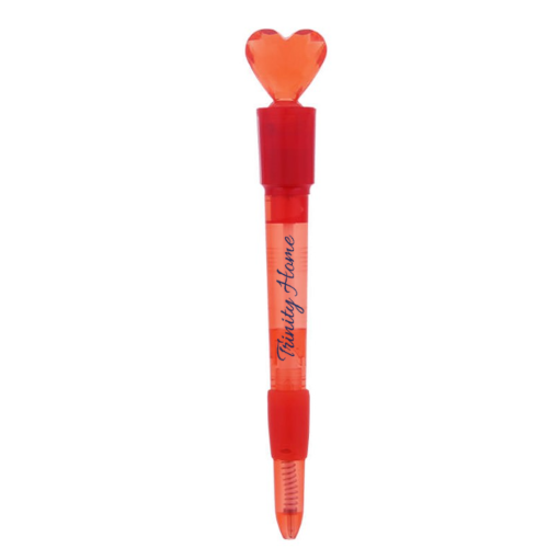 Light Up Heart Topper Pen