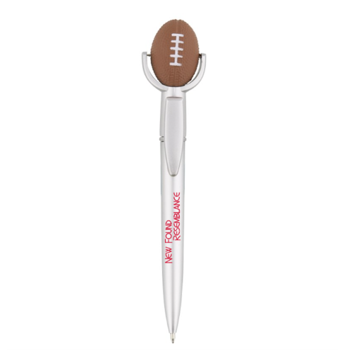 Football Stress Reliever Pen Top