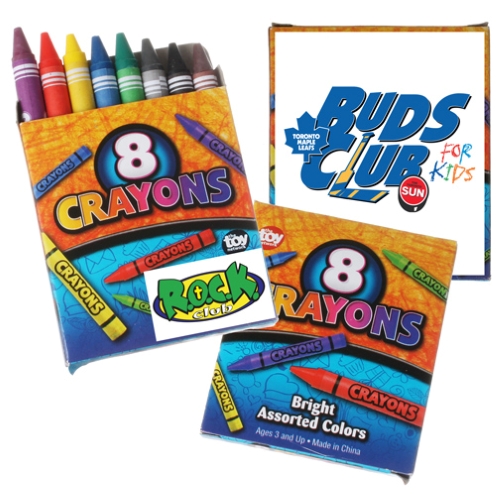 8 Pack Crayons