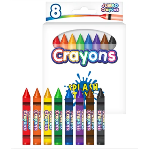 Jumbo Crayon Box With Full Color Decal