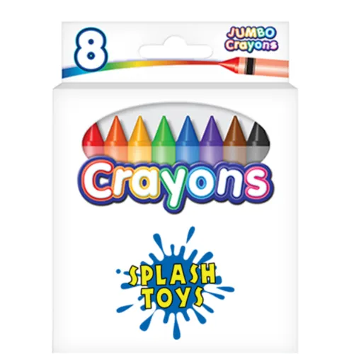 Jumbo Crayon Box With Full Color Decal