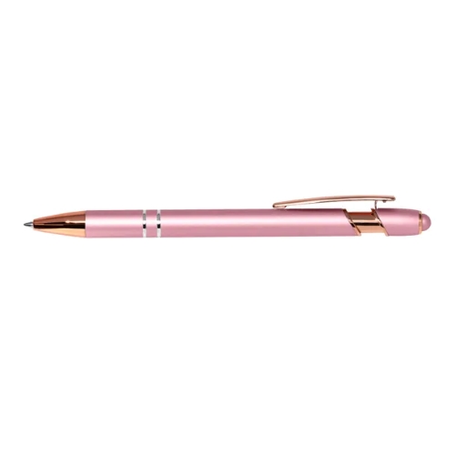 Mineral Alpha Gel Pen with Rose Gold Trim