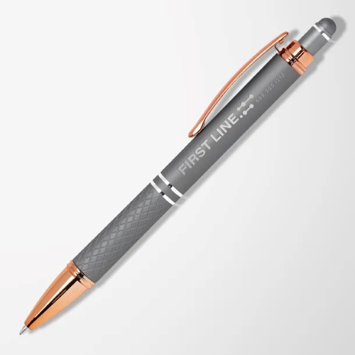 Engraved Mineral Diamond Gel Pen