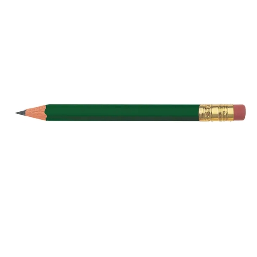 Hex Golf Pencils with Eraser