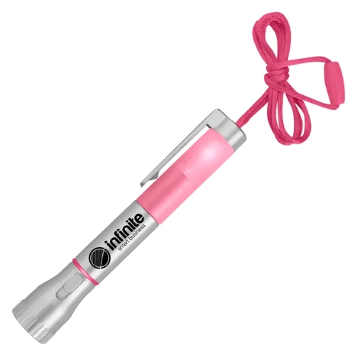 Flashlight with Light-Up Pen