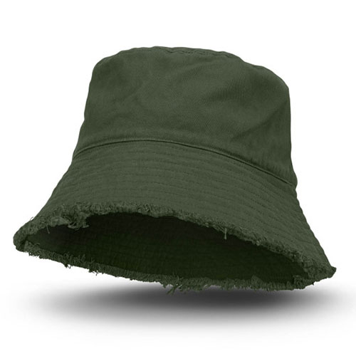 Raw Edge Bucket Hats