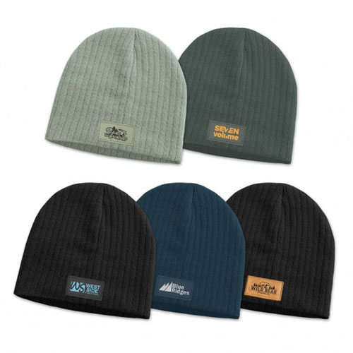 Iowa Badged Beanies