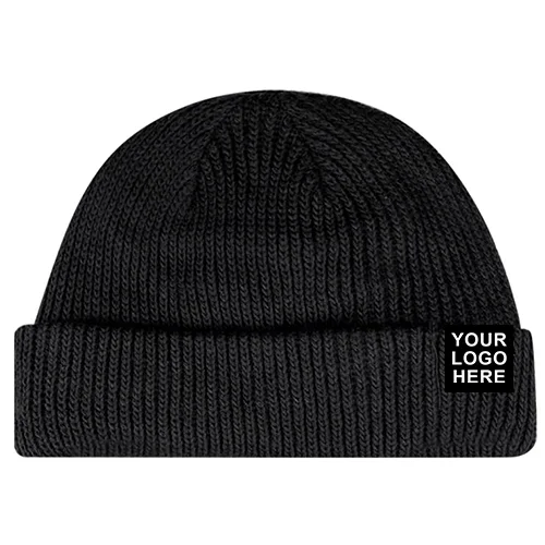 Rib-Beanie-Embroidered