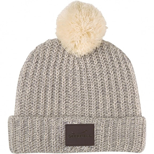 Two-Tone Pom Custom Beanie