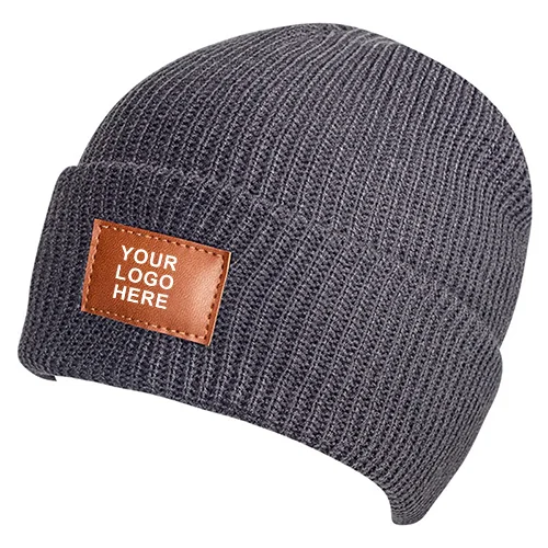 Rib-Knit-Beanie-Debossed