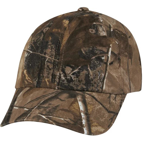 Advertising Hunter's Hideaway Camouflage Caps