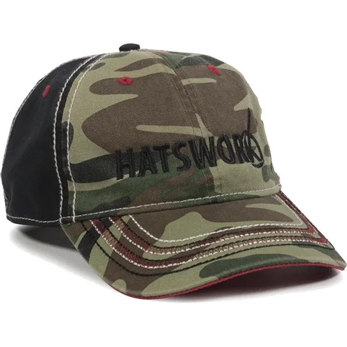 Advertising Fashion Twill Caps with Flag