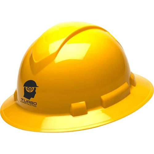 Printed Full Brim Hard Hats