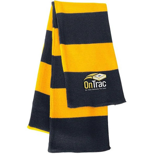 Sportsman Rugby Striped Knit Scarves