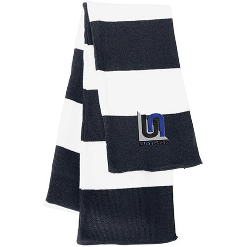 Sportsman Rugby Striped Knit Scarves