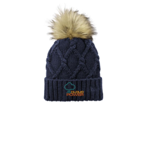 Faux Fur Pom Beanie