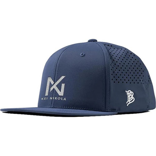 Logo Branded Bills Bare Flat Performance Caps