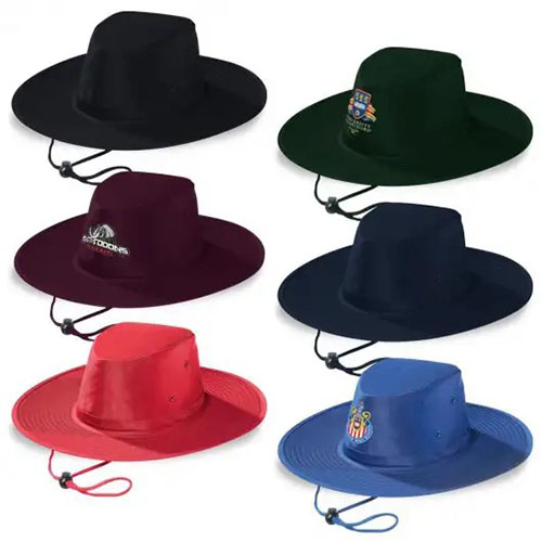 Poly Viscose Broad Brim Hats