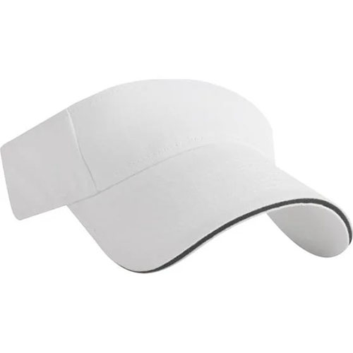 Brushed Cotton Twill Sandwich Visors