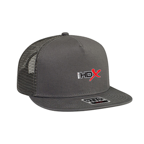 Flat Visor Trucker Snapback Hat